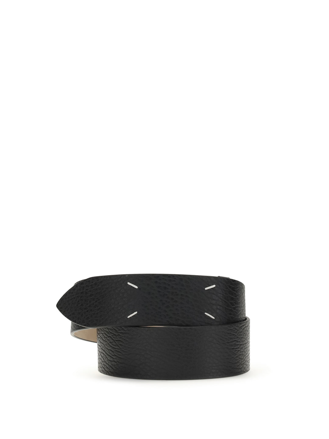 Grained Four-Stitch Belt 1