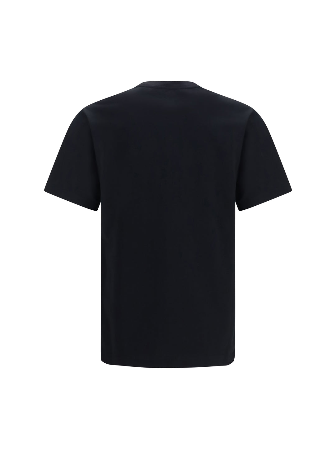 Embroidered logo cotton T-shirt 2