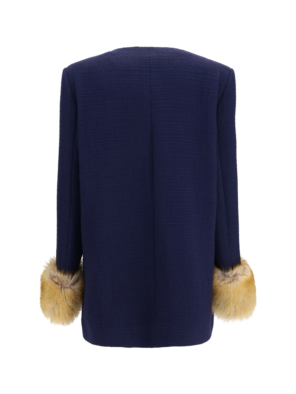 Wool tweed Caban Coat 2