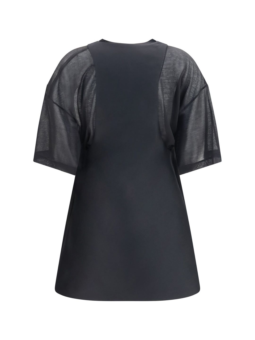 Hybrid Dress with sheer T-shirt 2