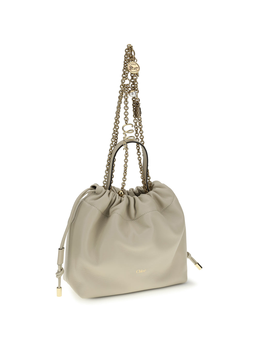 Icons leather chain Shoulder Bag 2