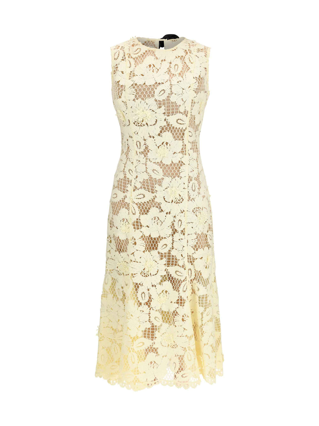 Crochet lace midi Dress