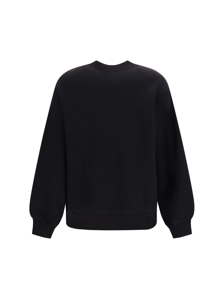 Cotton logo crewneck Sweatshirt 2