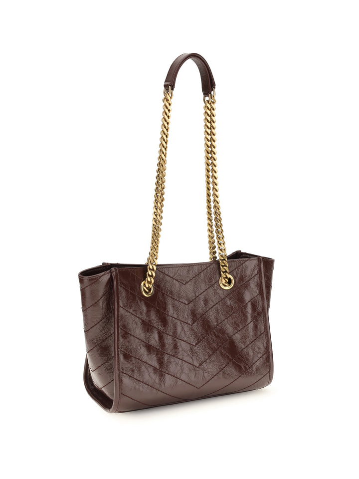 Small Niki leather Tote Bag 3