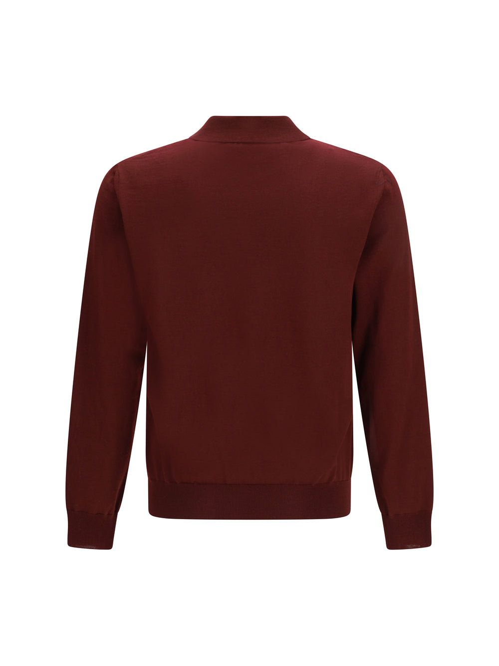 Wool Polo with VLogo embroidery 2