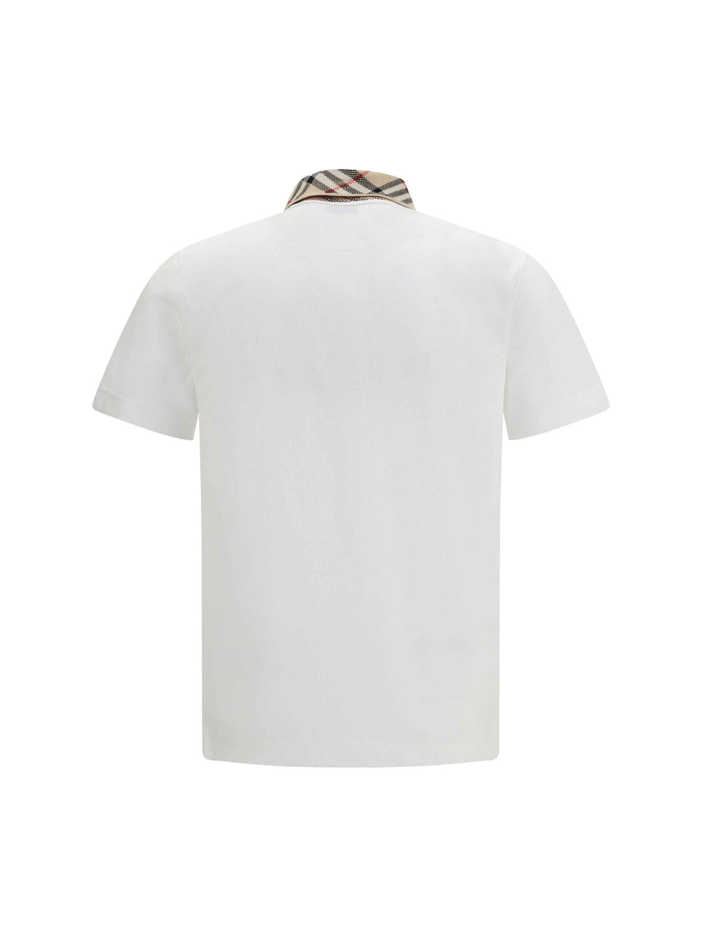 Cotton Check collar Polo