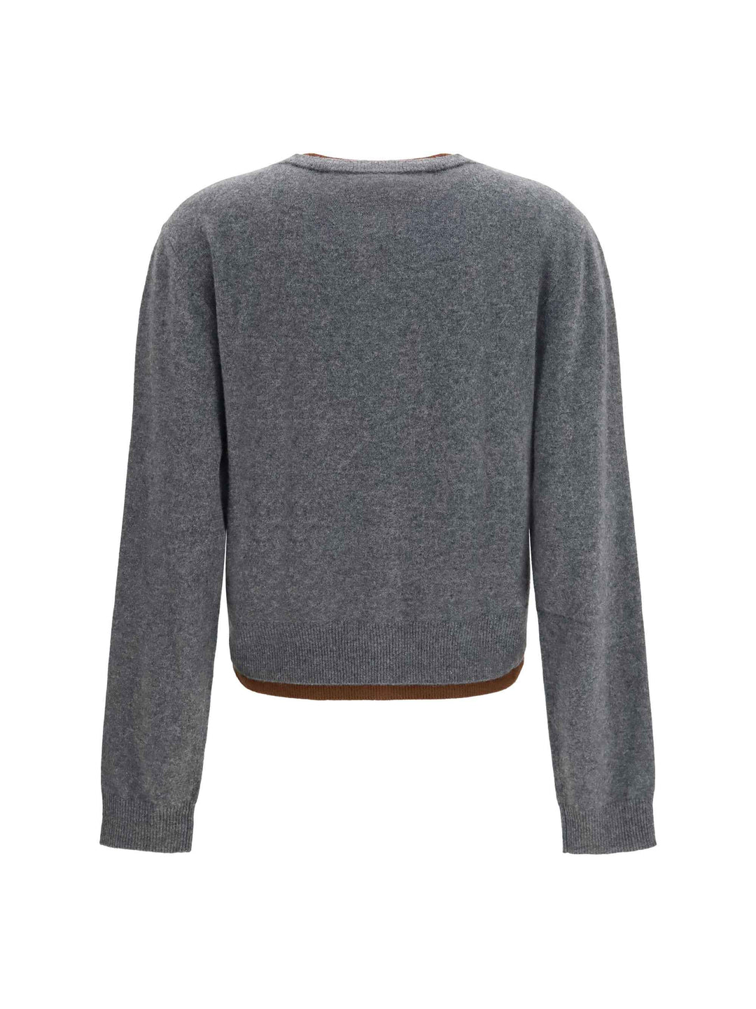 Layered effect cashmere Cardigan