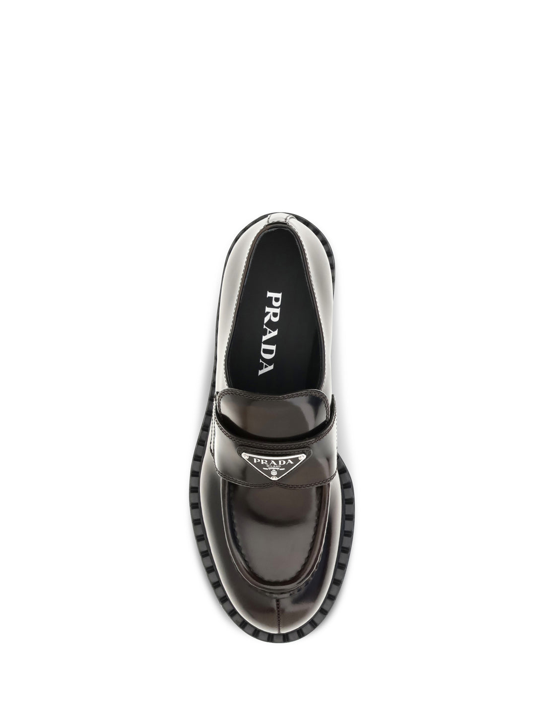 Leather logo Loafers 4
