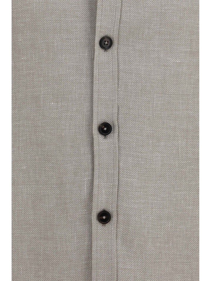 Cashmere, linen, and silk Overshirt