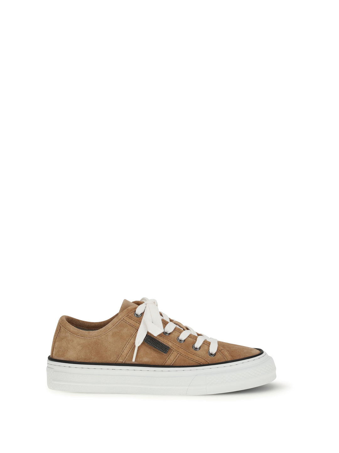 Shiny Tab suede Sneakers 1