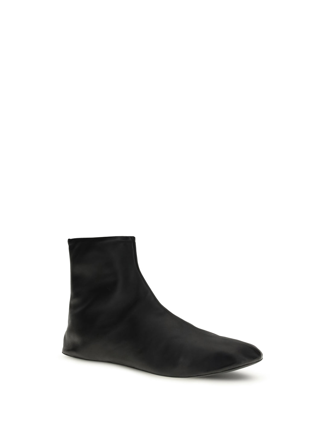 Leather ankle Boots lined with soft shearling 2