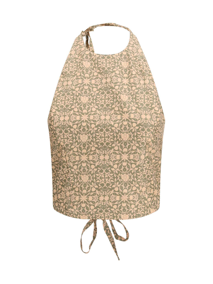 Sleeveless halter Top
