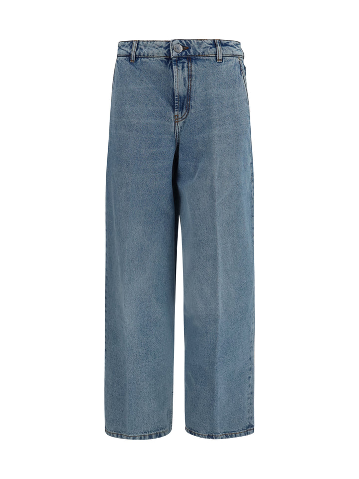 Balloon Jeans in denim 1