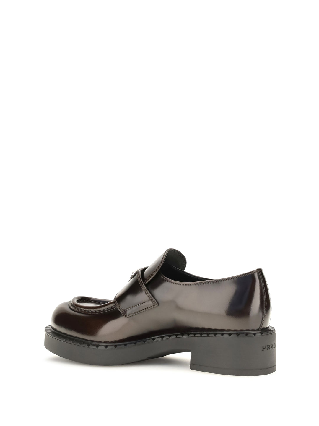 Leather logo Loafers 3