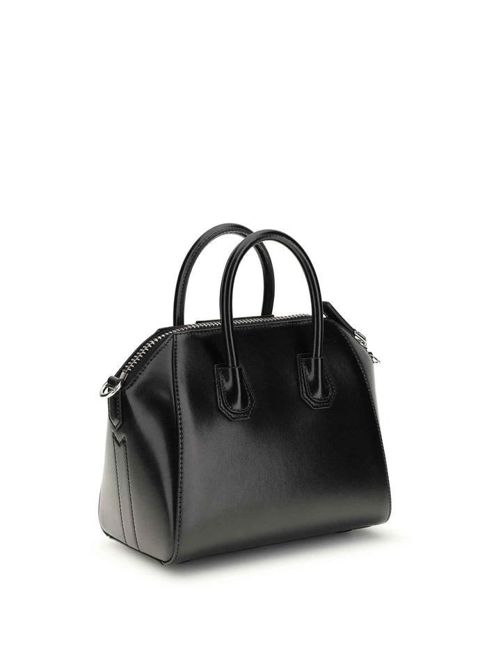 Box leather Antigona mini Handbag