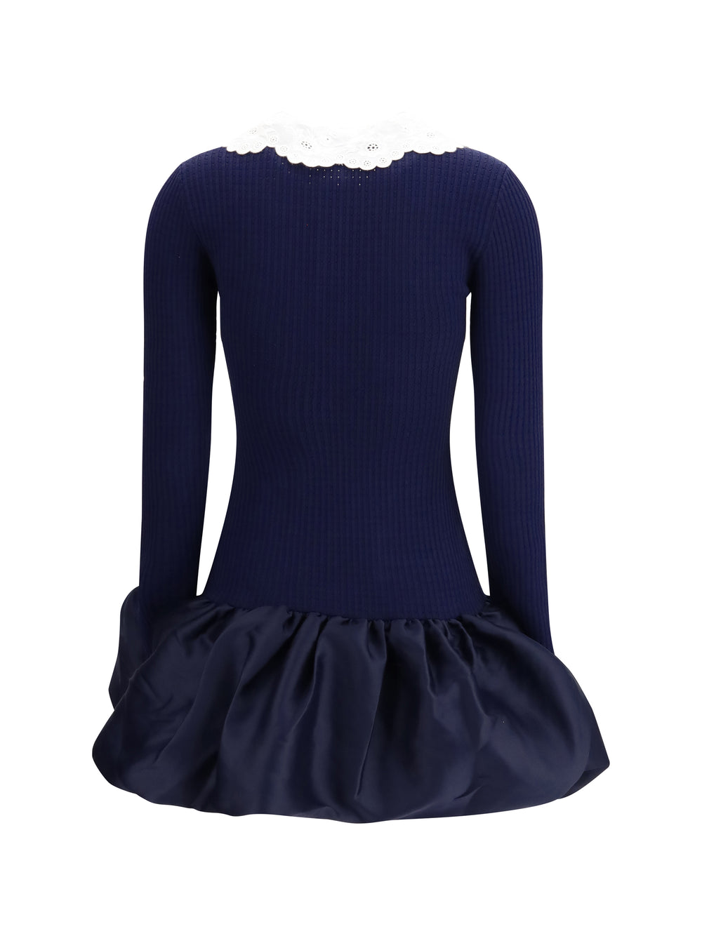 Knit taffeta mini Dress 2