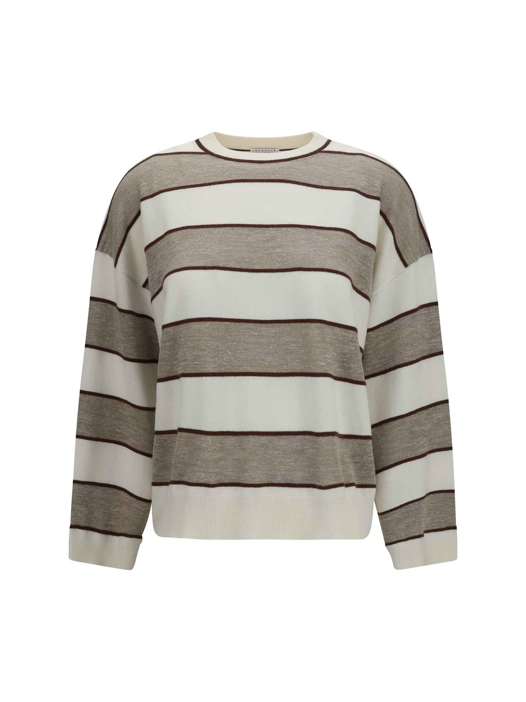 Striped long-sleeve Sweater