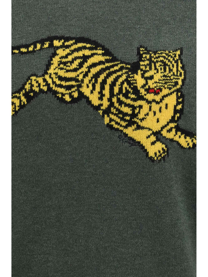 Kenzo Jumping Tiger cotton Sweatshirt