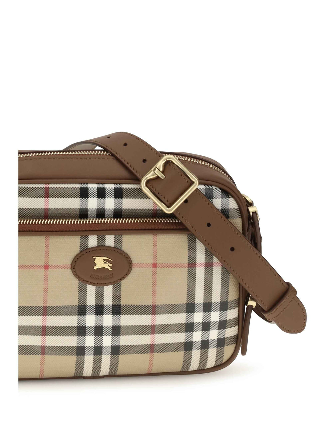 Check front pocket Shoulder Bag