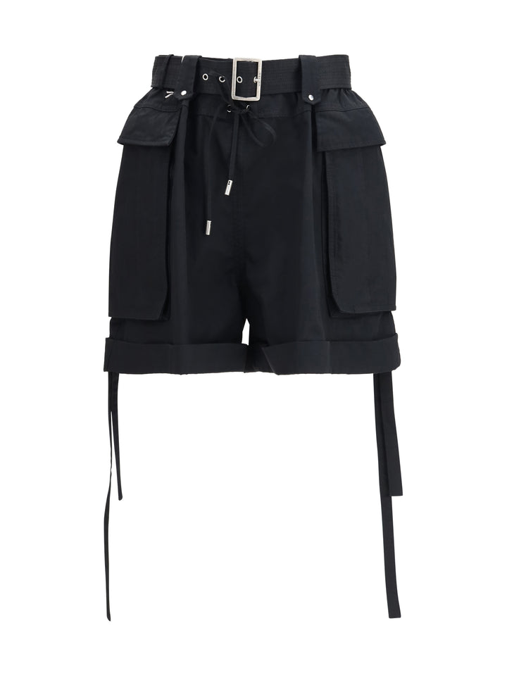 Cotton Shorts with belt 1