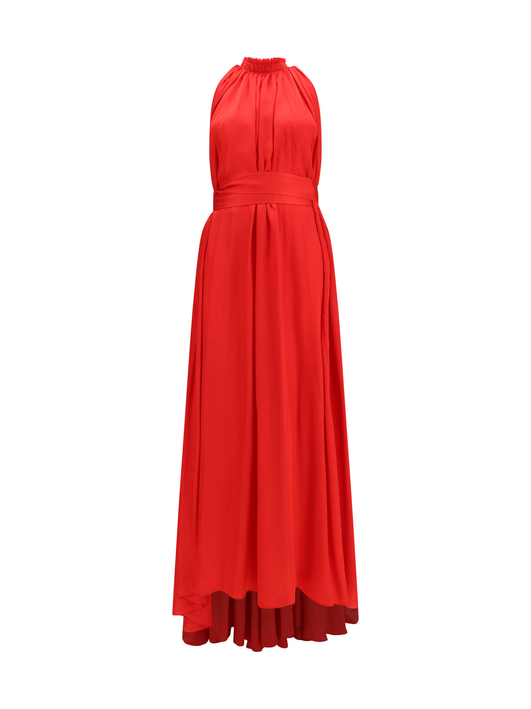 Belted pleated Dress 1