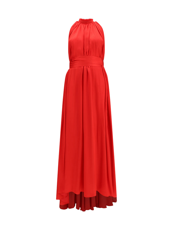 Belted pleated Dress 1
