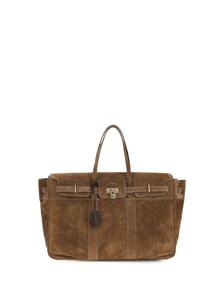 Explorer suede Travel Bag