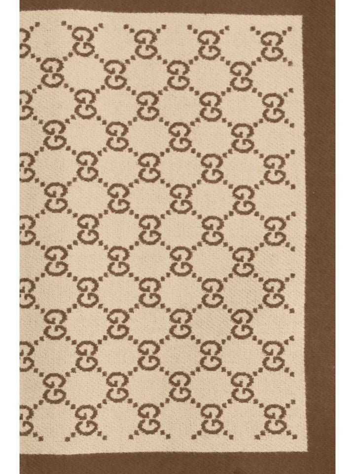 GG all-over wool Scarf