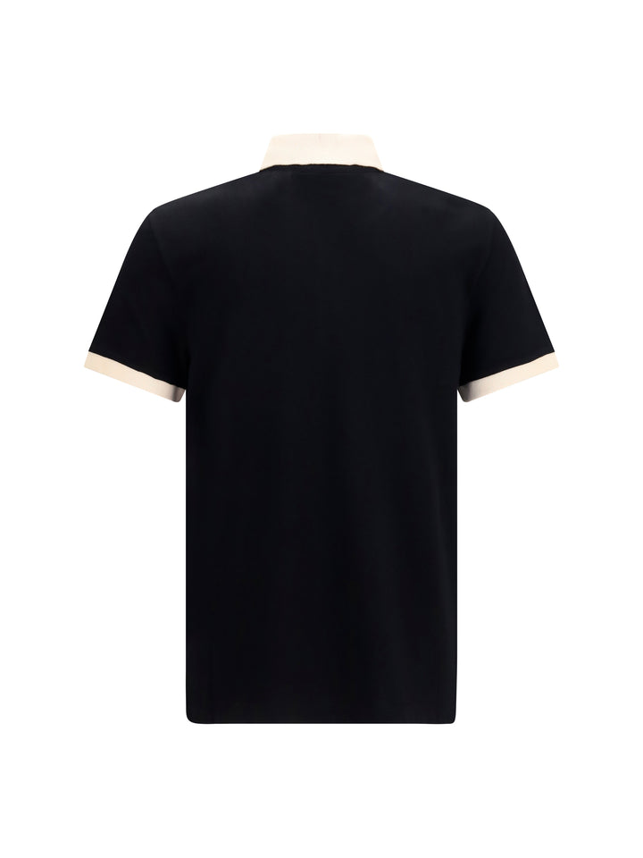 Polo with contrast trims 2