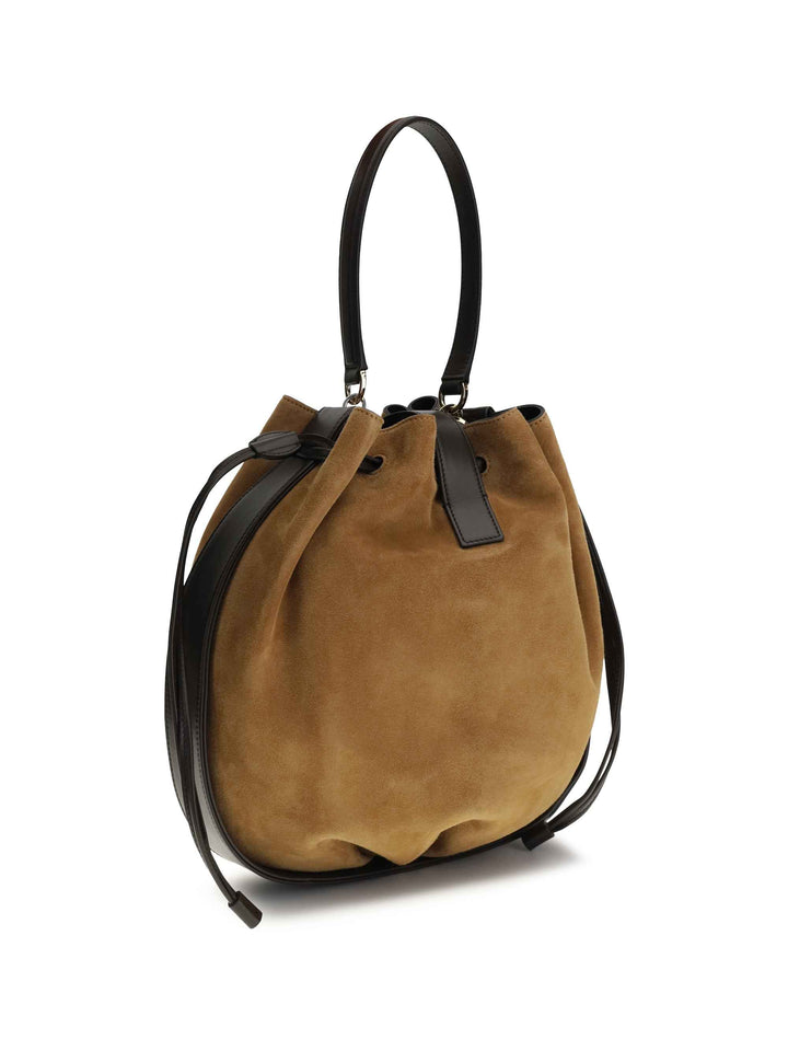 Hug Buckle Bucket Bag