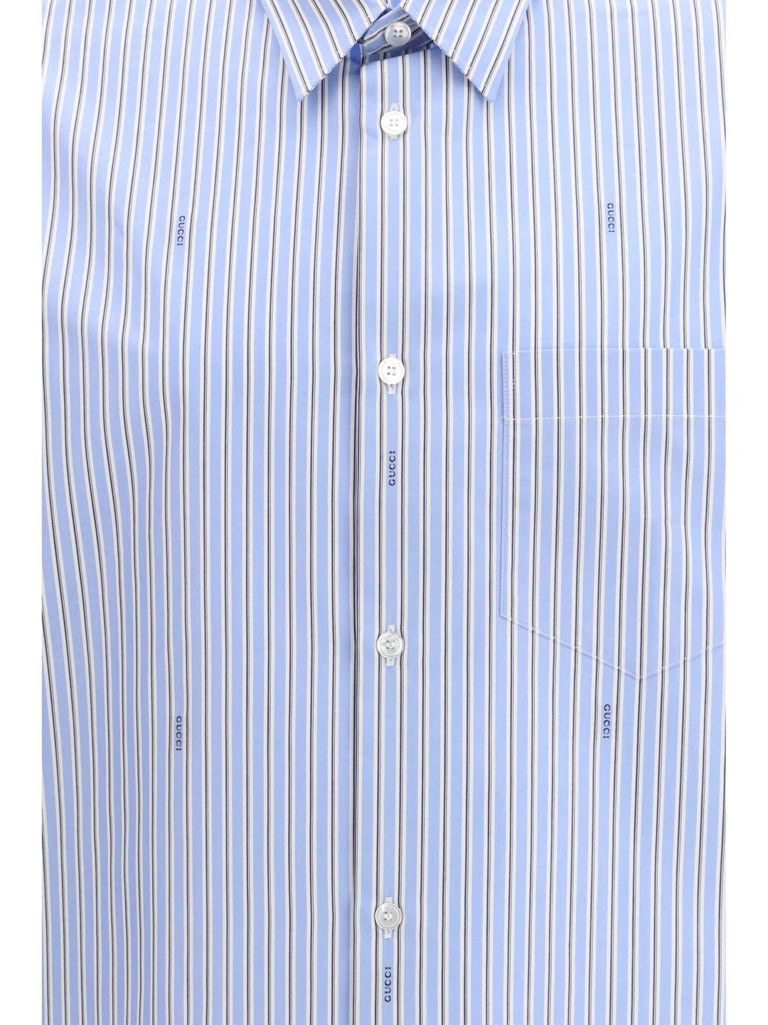 Striped cotton poplin Shirt