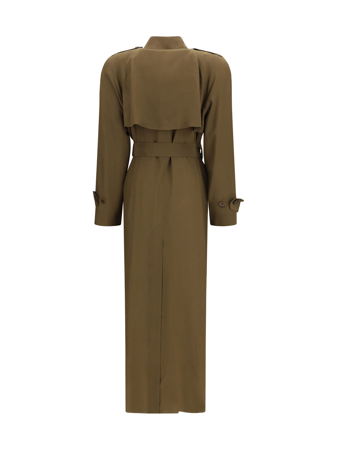 Silk Trench Coat 2