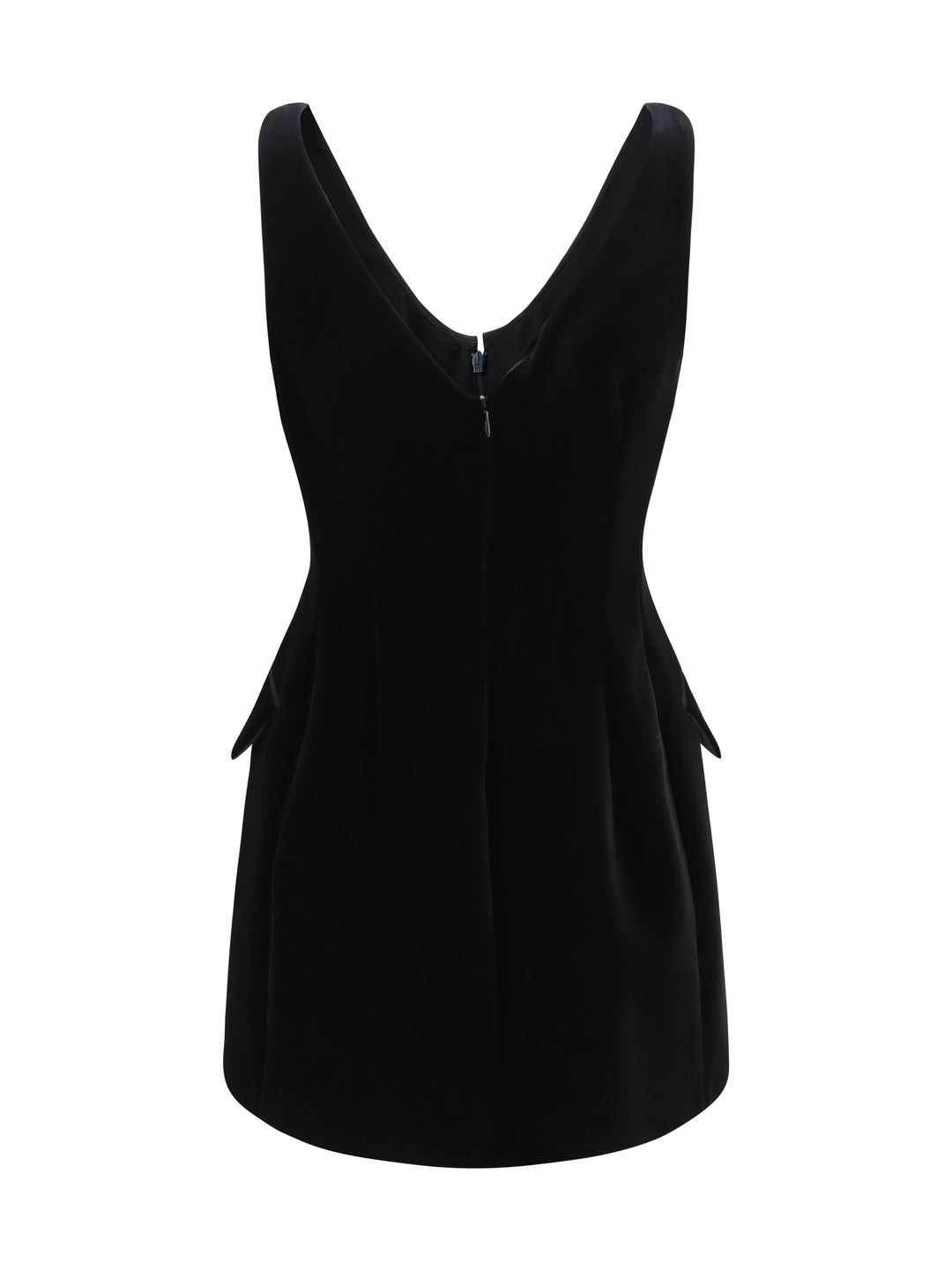 Tefrite structured V-neck Dress 2