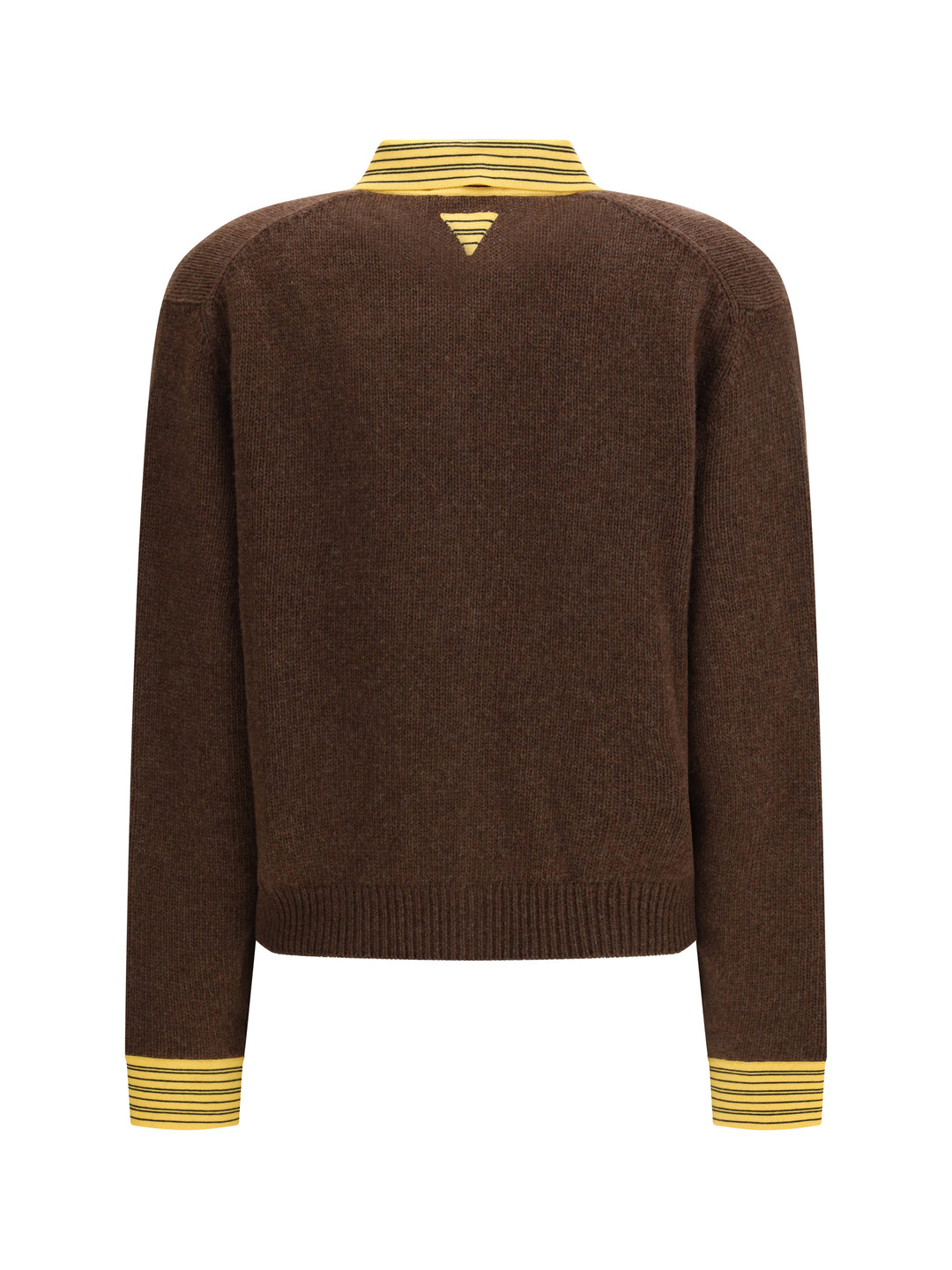 Sweater with a classic collar and front button fastening 2