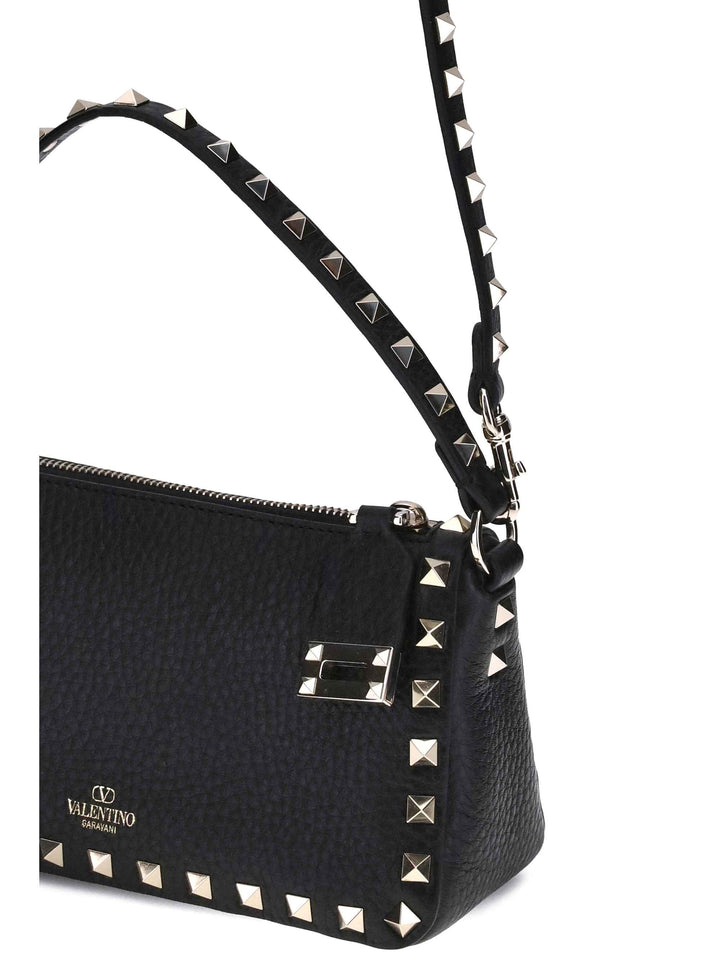 Rockstud leather Shoulder Bag