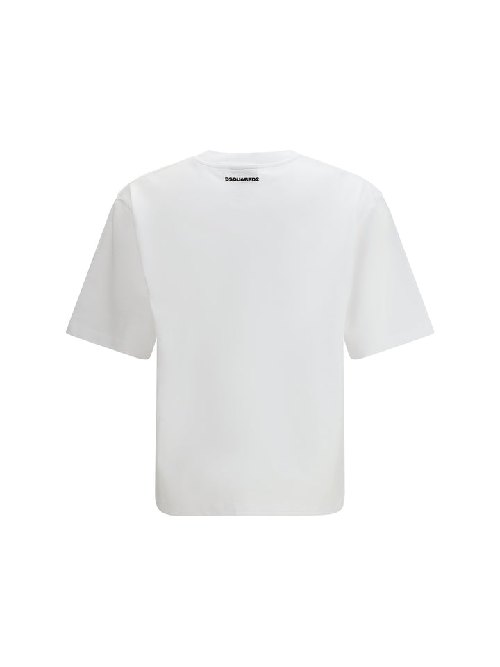 T-shirt in cotton with Icon graphic print 2
