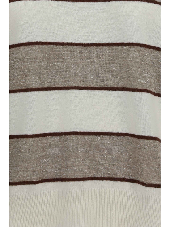 Striped long-sleeve Sweater