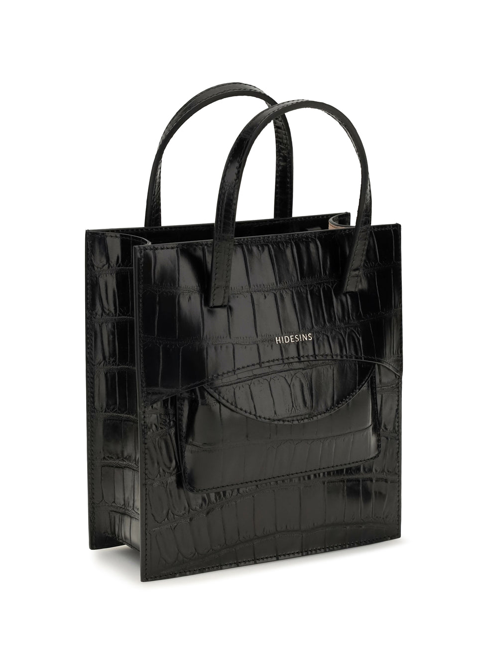 Pocket leather Handbag 2