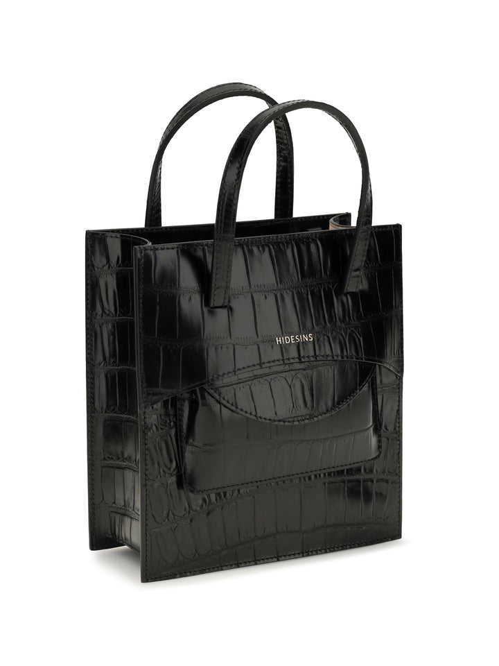 Pocket leather Handbag 2