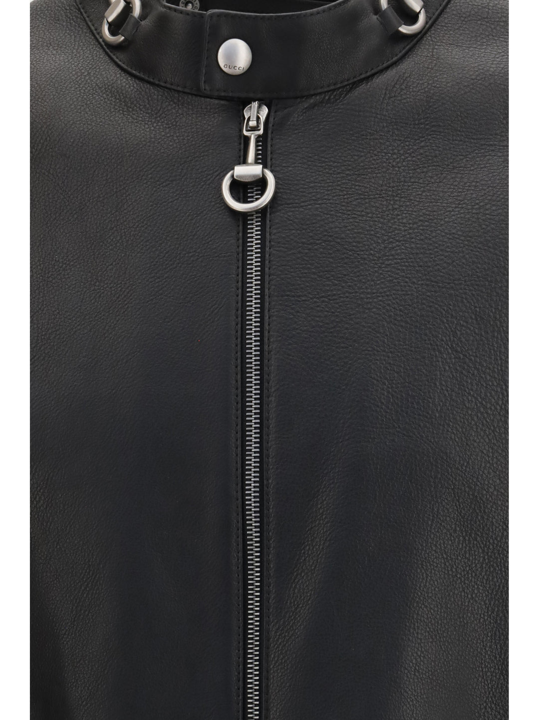 Horsebit leather Biker Jacket 3