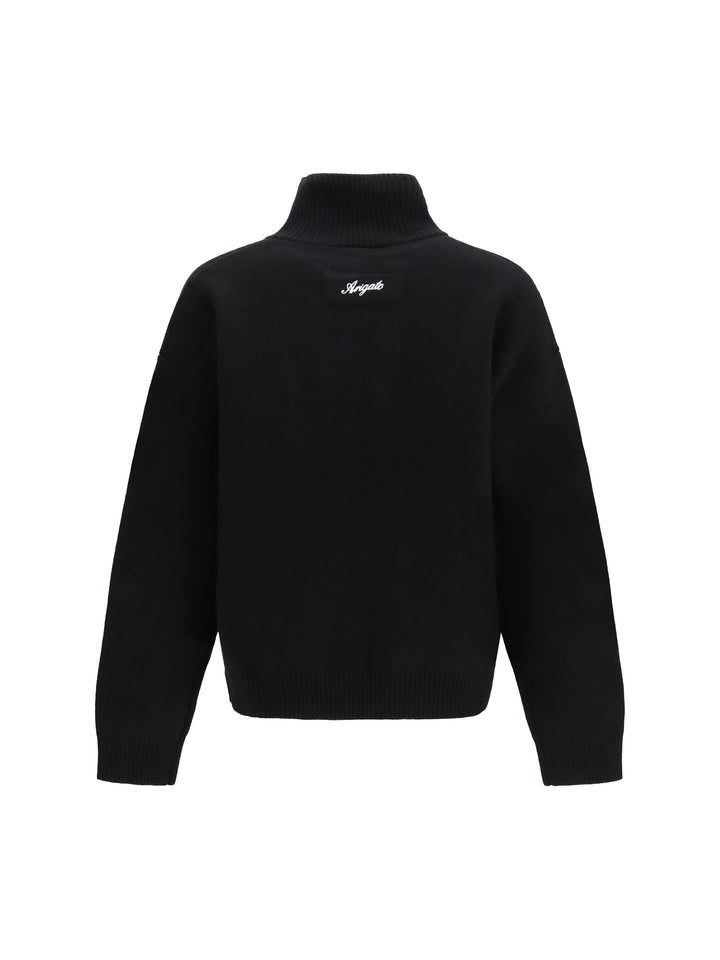 Core wool zip-Up Sweater 2