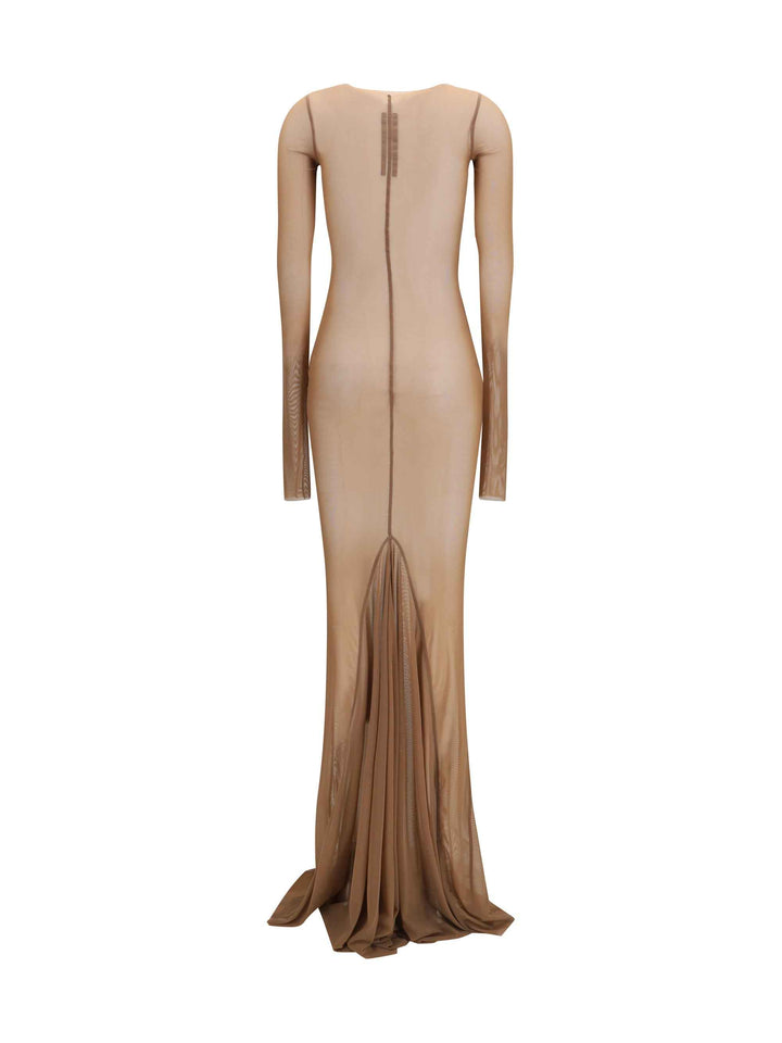 Long transparent tulle Dress