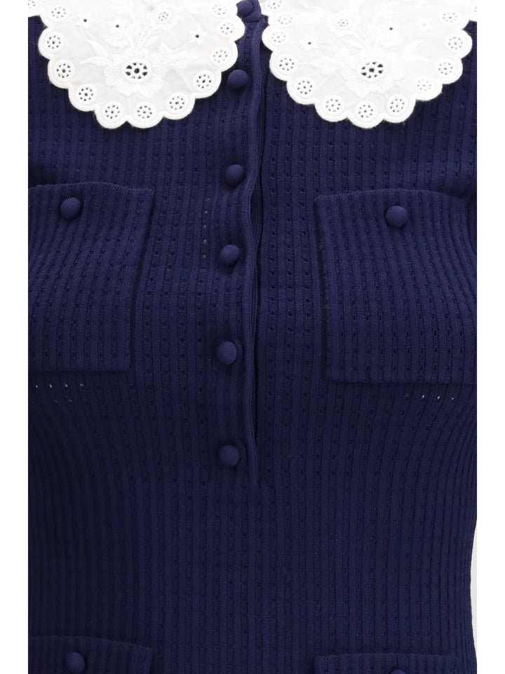 Knit taffeta mini Dress 3