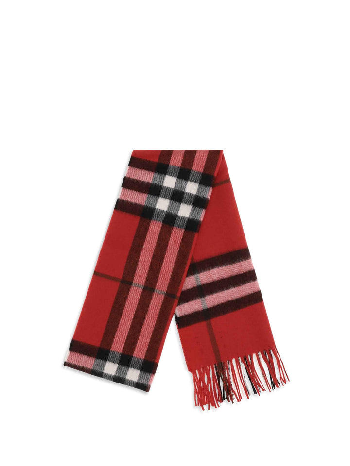 Check cashmere Scarf