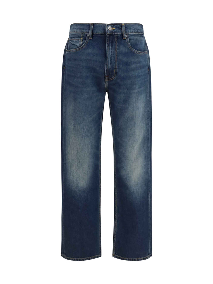 Straight-leg denim Jeans