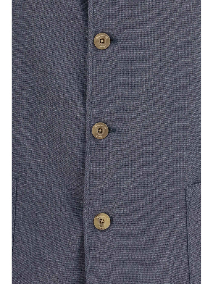 Cotton and silk blend Jacket