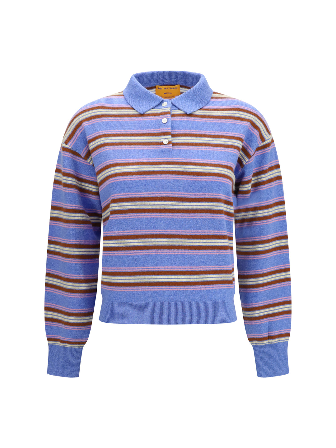 College striped Polo Sweater 1