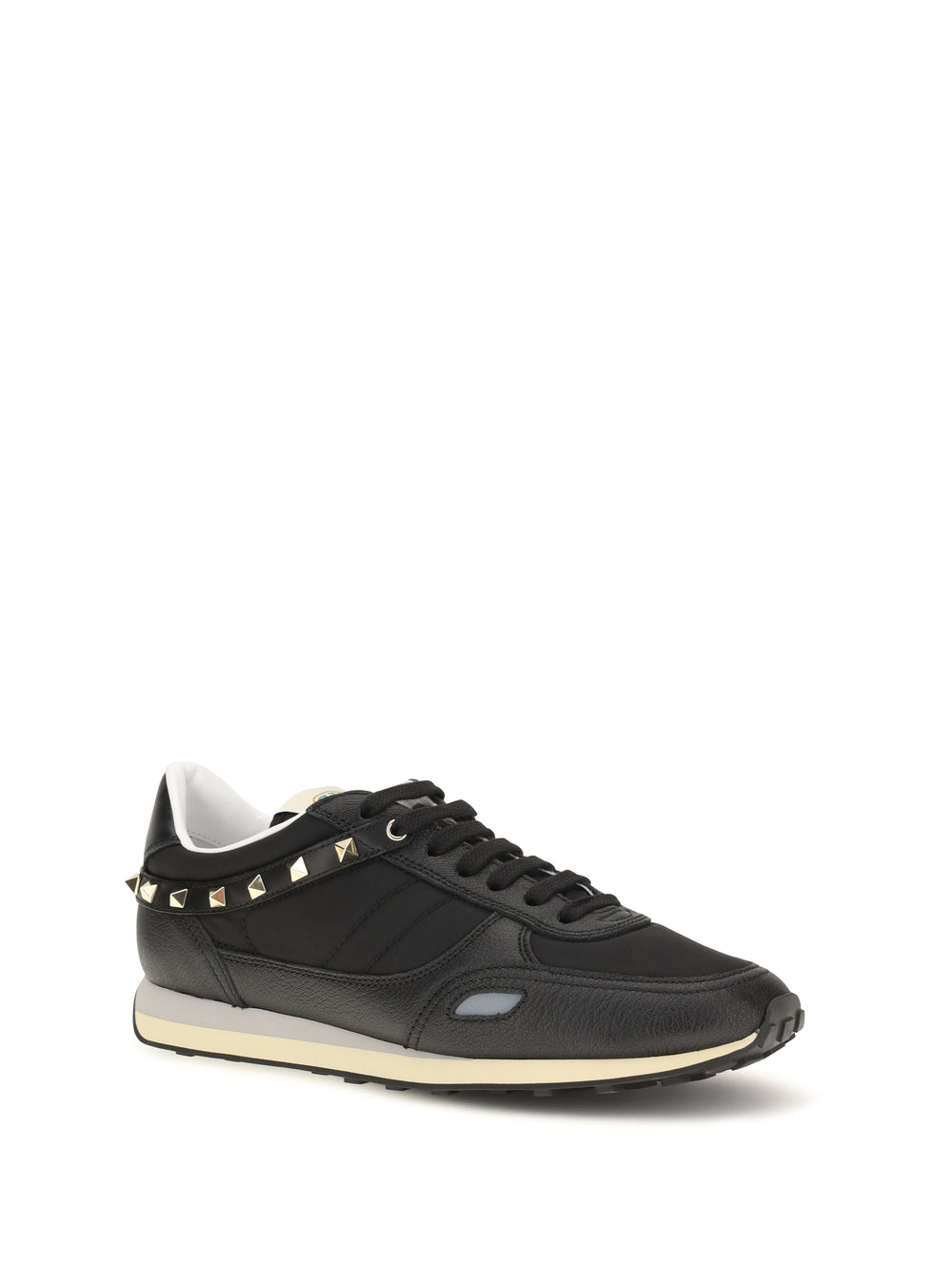 Stud Up Sneakers in leather and nylon 2