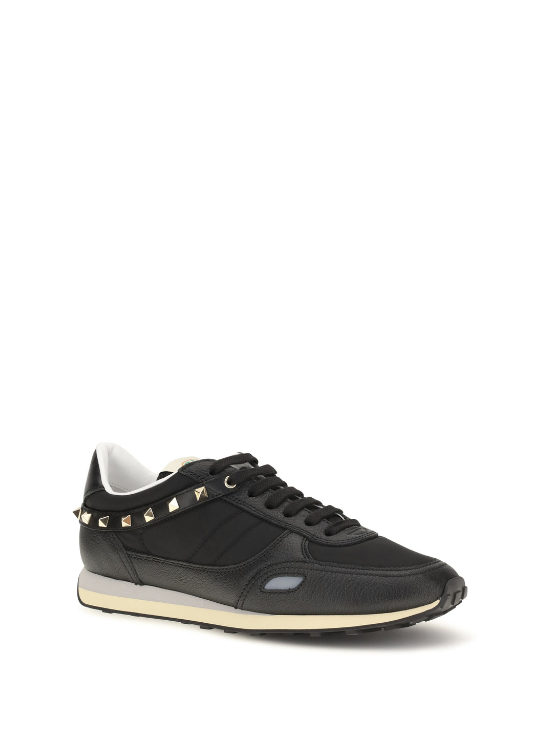 Stud Up Sneakers in leather and nylon 2