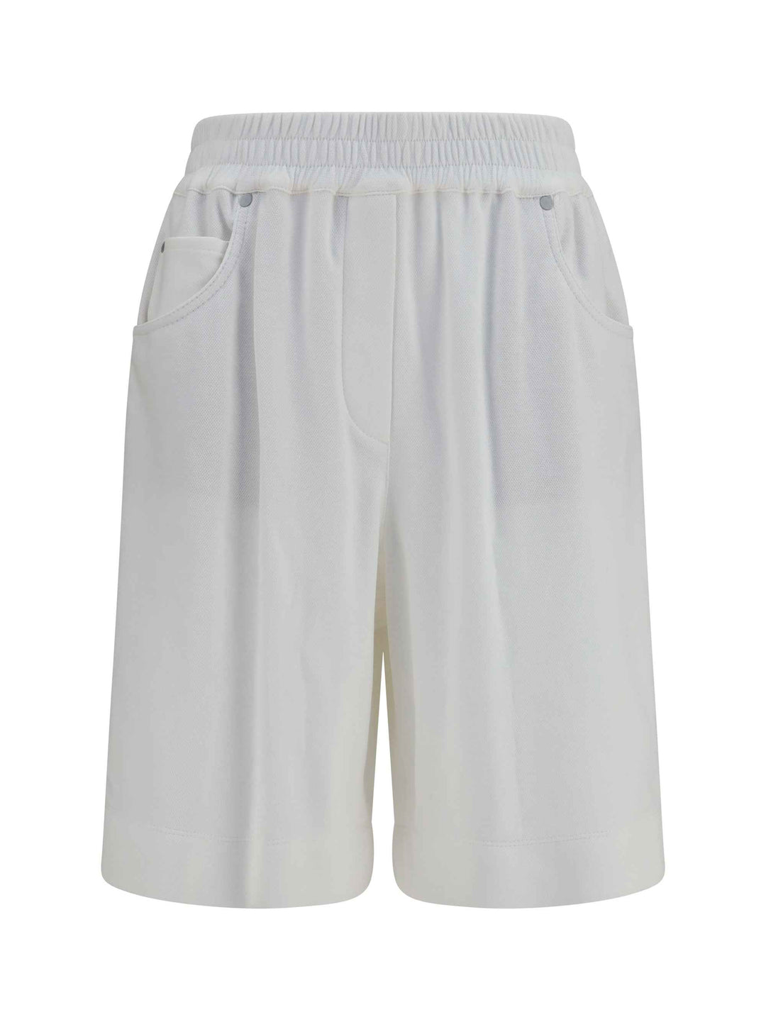 Cotton piqué Shorts